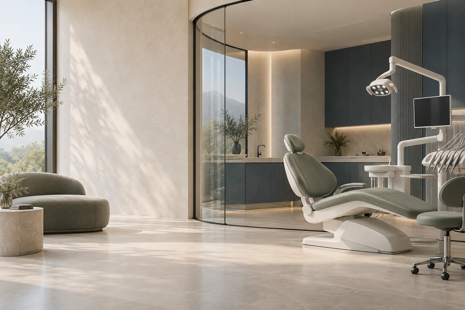 ELVARA modern dental clinic interior